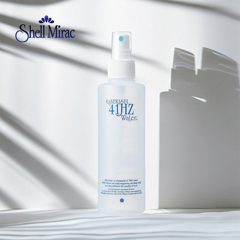 乐天商城 - 【LINE登録で300円クーポン】シェルミラック 41ヘルツウォーター 200ml|shllmirac 41Hzウォーター キセキスイ KISEKISUI ミスト化粧水 化粧水 保湿ミスト フェイスミスト 全身ミスト スキンケア 乾燥対策 うるおい補給 敏感肌