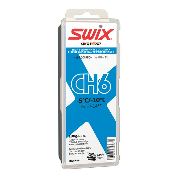 スウィックス ワックス CH6 ブルー　スキー　ボード　チューンナップ　メンテナンス　スキーワックス　ボードワックス SWIX WAX