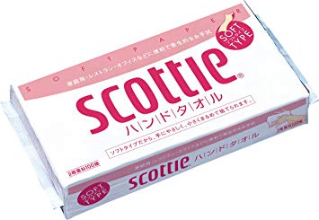 日本製紙クレシア　スコッティ　ハンドタオル100　60パック入り　まとめ買い　送料無料↓入荷待ちの際 ...