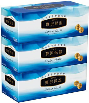 大王製紙 エリエール 贅沢保湿 400枚(200組)3箱 ×10パック ローションティッシュ まとめ買い 送料無料
