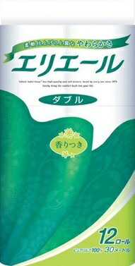 大王製紙　エリエール　トイレットティシュ　12ロール　 ダブル　6パック入り　まとめ買い　送料無料