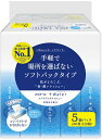 大王製紙 エリエール ＋Water ソフトパック 240枚（120組）5箱×18パック 保湿ティッシュ まとめ買い 送料無料