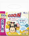 大王製紙　グーン　肌にやさしいおしりふき　つめかえ用70枚×10パック　4パック入り　まとめ買い　送料無料