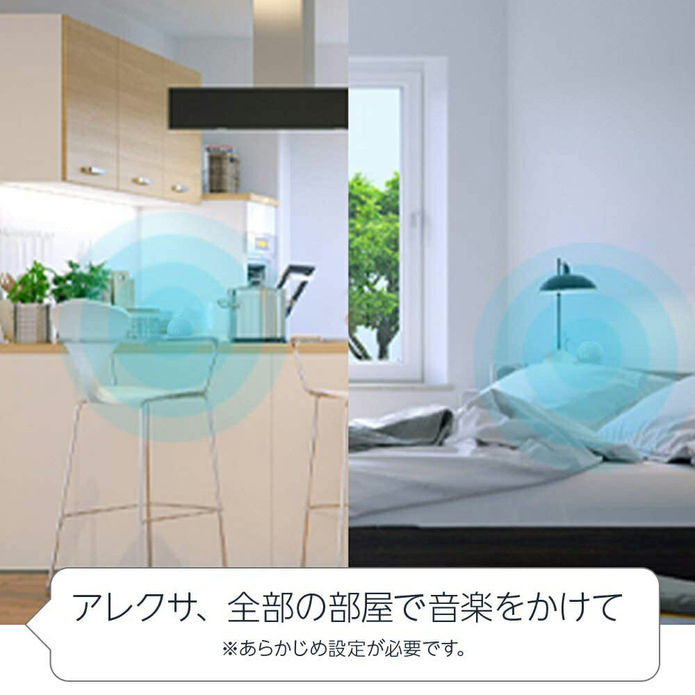 送料無料EchoDotエコードット第4世代時計付きスマートスピーカーwithAlexaスピーカーアレクサ音声操作音楽時刻アラームタイマースマートホームトワイライトブルーグレーシャーホワイト球体のコンパクトデザイン