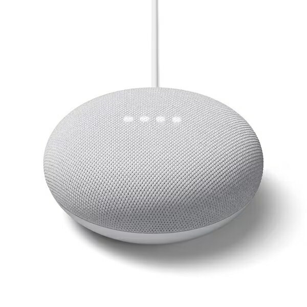 Google Home グーグル スピーカー Google スマートスピーカー Google Nest Mini チョーク GA00638-JP GOOGLE NEST MINI CHALK 音声アシスタント 音声操作