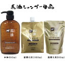 馬油シャンプー 600ml 詰替500ml 詰替1000ml 単品 ノンシリコンシャンプー 馬油成分入り馬油シャンプー 頭皮かゆみ くせ毛 頭皮ケア ハリ ツヤ 馬油 ノンシリコン 弱酸性 ツバキ油 椿油 α-リノレン酸 高保湿成分 かゆみ ダメージ保護 熊野油脂