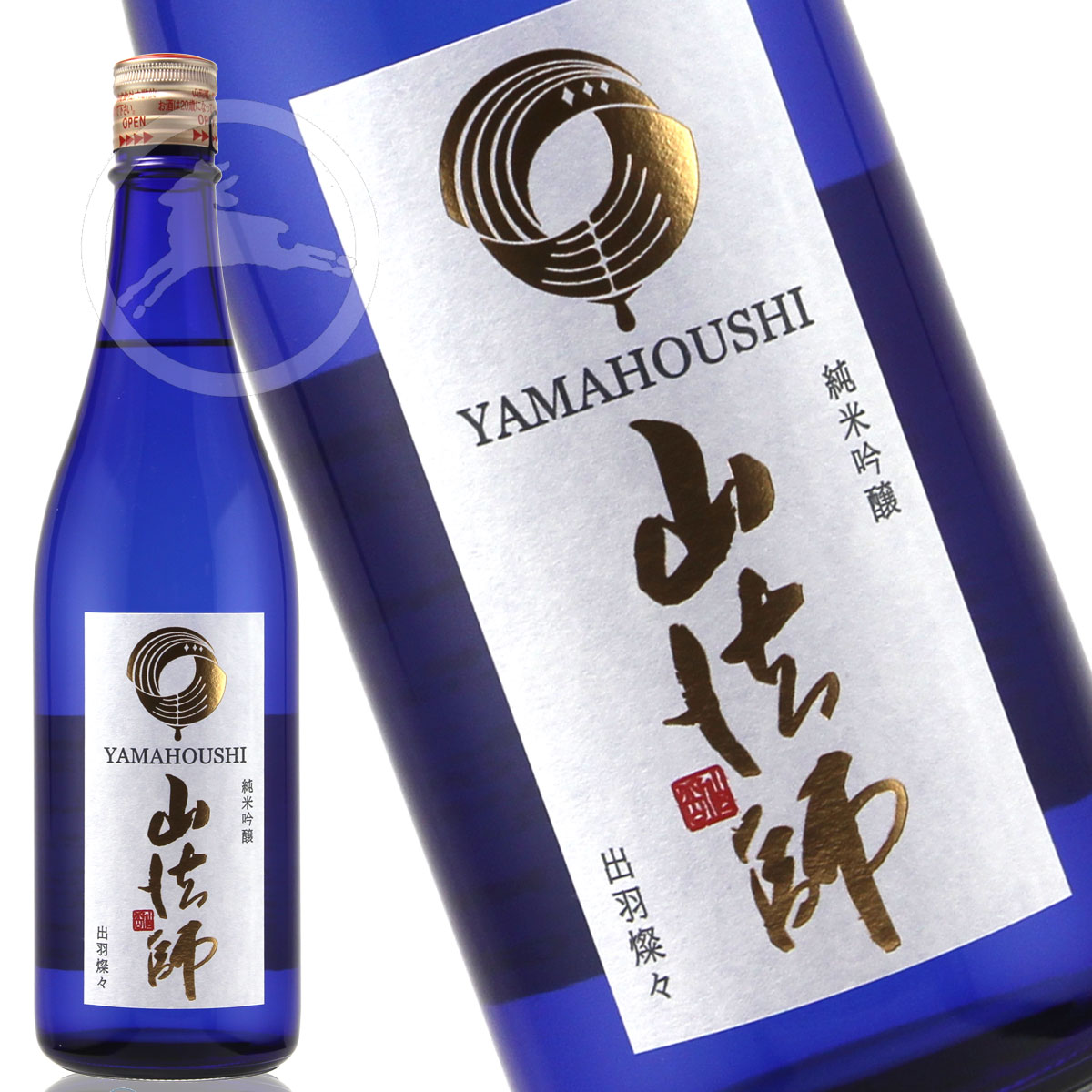 山法師（やまほうし） 純米吟醸 　やや甘口　1800ml 山形県　東根市　六歌仙　日本酒　地酒