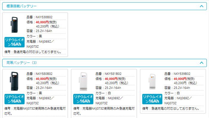 ��1�� 5�� .������ ���� �ѥʥ��˥å� NKY538B02 �Хåƥ꡼ 25.2V-16A �֥�å� �����ѹ������� NKY580B02 �ˤʤ�ޤ��ˡʥ�ˤ�