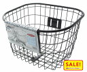 5倍 Δ 16日早朝迄 サギサカ 自転車前かご 頑丈フロントバスケット ワイヤーカゴ 48415(サ)ぱ