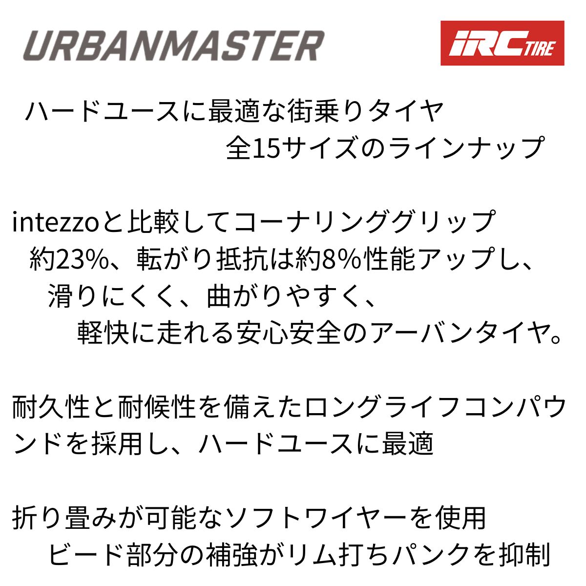 ͽ�� 3/4(��) 20��~ �ѵ������Ѹ��������������󥰥饤�ե���ѥ���ɺ��ѡ�IRC URBAN MASTER 700C ��ž�֥����� 700x25C / 28C / 32C �ޤ���߲�ǽ ��ž�֥����� 700C IRC������ 1�� ������Ѥμ�ž�֥����� �������Х��� �ʤɤ�