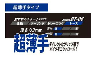 ポイント5倍 9日朝迄 OGK BT-06 バーテープ ダイレクトなグリップ感、薄くて強いレース対応タイプ ロードサイクルに