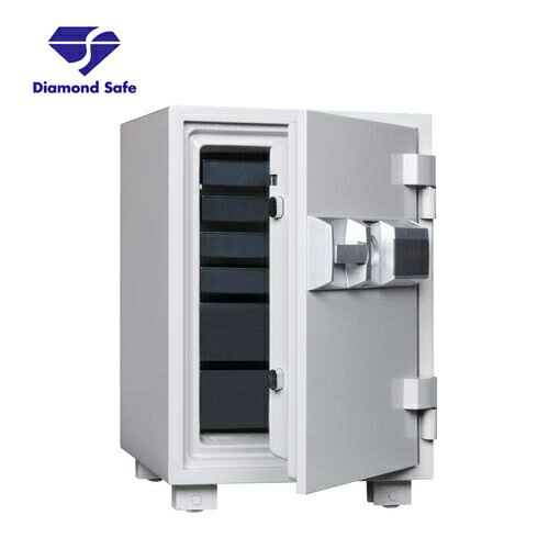 [MEK68-6] ダイヤセーフ 金庫 耐火金庫 MEKシリーズ 内容量：約49リットル プッシュタイプ テンキー式 ..