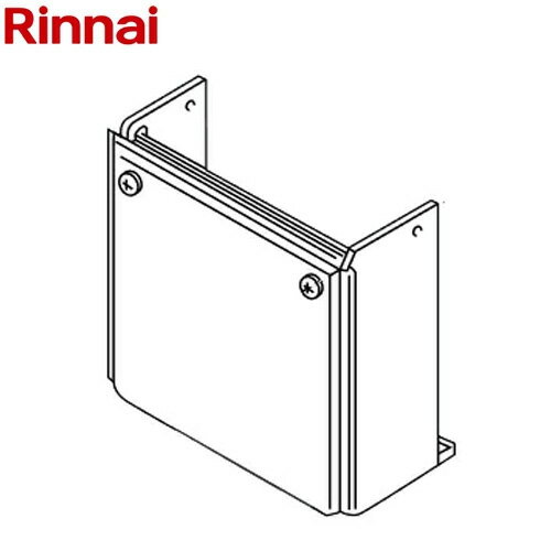 [WOP-M101(K)SS-650] 配管カバー リンナイ ガス給湯器部材 品名コード：26-5687 シャイニーシルバー 【送料無料】