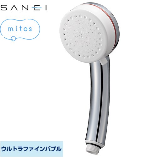 【キーワード】サンエイ /PS3063-81XA-CMP 商品説明シリーズ mitos ミトス FBミストシャワー　仕様・特徴 毛穴の汚れやメイクもこすらず落トス、ミストで落トスシャワーヘッドウルトラファインバブル発生装置内蔵水流切替ウルトラファインバブルミスト洗顔外せるシャワー板メーカーによっては直接取付けできない場合がございます。付属のアダプターを使って取り付けるか、別売りのシャワーヘッドアダプターをご利用いただくと取付けることができます。※ツーバルブ混合栓、バランス釜には取り付けできません。重量 248g付属品シャワーアダプター2種発売日 2021年8月