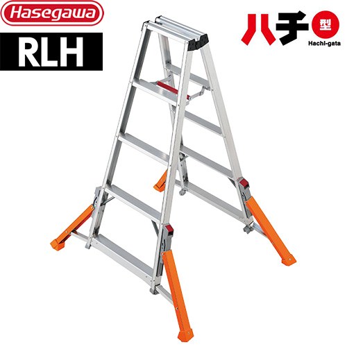 メーカー希望小売価格はメーカーカタログに基づいて掲載しています【キーワード】Hasegawa / ハセガワ / 脚立 / アウトリガー脚立 /ハチ型 /RLH-15 商品説明シリーズ RLH アウトリガー脚立ハチ型仕様・特徴 横倒れ防止のアウトリガーを標準装備段数：5段最大使用質量：130kg天板高さ(m)：1.40折りたたみ収納可ワンタッチバーステップ幅広アルミ特許登録済商品幅広天板は工具などを置ける便利な天板トレー形状天板寸法：30.0cm×12.9cmサイズ 設置寸法（外寸）cm：幅65〜109×奥行74収納寸法（外寸）cm：全長147×奥行15重量 質量：7.6kg発売日 2026年3月