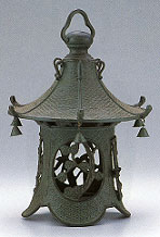 ta56-58高岡銅器　庭置物　利休梅