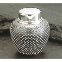 【送料無料】銀製茶器 茶壺 総アラレ(中)o220-07
