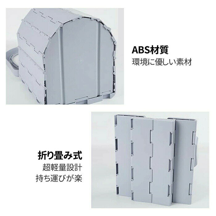 【5と0のつく日★全品P5倍！最大2,000円クーポン】簡易トイレ 非常用トイレセット 防災 トイレ 防災用品 防災グッズ 防災セット 凝固剤 排泄処理袋付 災害用 地震 津波 防災トイレ ポータブルトイレ キャンプ 携帯 折畳み式 軽量 渋滞 kanachairs-10000405 佳納 インテリア&オフィス サンプル画像2