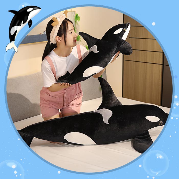 シャチ クジラ くじら ぬいぐるみ 動物 特大シャチ 水族館 鯨巨大 大きい かわいい 海洋動物抱き枕柔らか ふわふわ 子供 彼女 友達 お祝い 店飾り置物 ギフト プレゼント 誕生日記念日 2