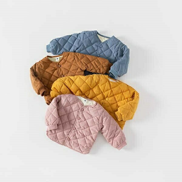 キッズ アウター ベビー服 女の子 男の子 中綿ジャケット 防寒 暖かい 子供服 コート 新生児 赤ちゃん ..
