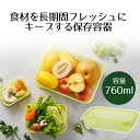 保存容器 鮮度長持ち 760ml ロック&ロック | キープフレッシュ 密閉 野菜 鮮度キープ 鮮度保持 葉物野菜 鮮度 新鮮 長持ち 保存容器 保存 ストッカ...