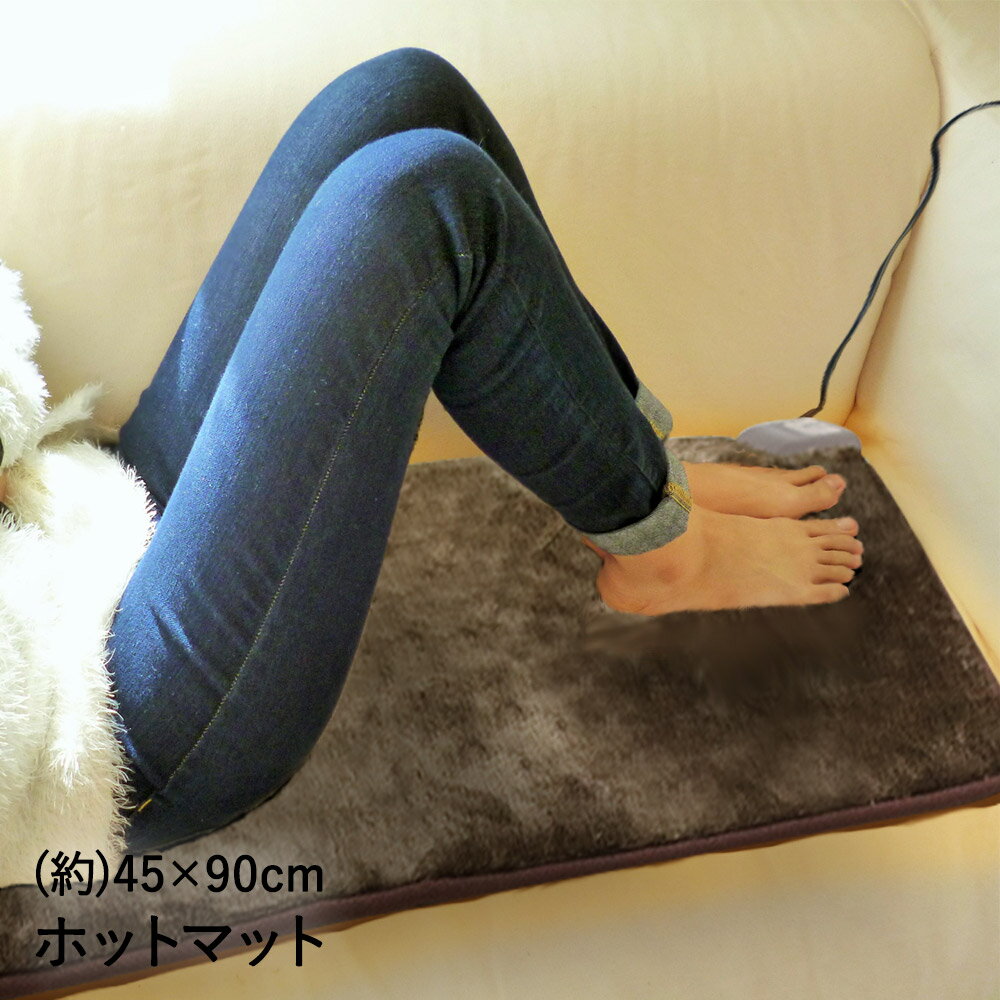 ホットクッション 90cm×45cm | カーペット クッション あったかグッズ 足元 腰 グッズ ホットカーペット マット ミニ ラグ ホットマット ミニマット 防寒グッズ 冷え対策 椅子 1人用 チェア 冬 ヒートクッション 暖かい 温かい 床 温活 冷え性 イス 寒さ対策 足 あったかのサムネイル