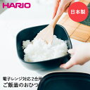 HARIO ハリオ ごはん釜のおひつ 2合用 GO-2B レンジ対応 おひつ 陶器 セラミック スクエア お米 2合 お櫃 電子レンジ対応 電子レンジ ご飯 ご飯保存 萬古焼 ごはん 耐熱 一人暮らし ひとり暮らし 保存容器 耐熱容器 国産 おこめ 米 こめ おいしいごはん キッチン 便利 新米