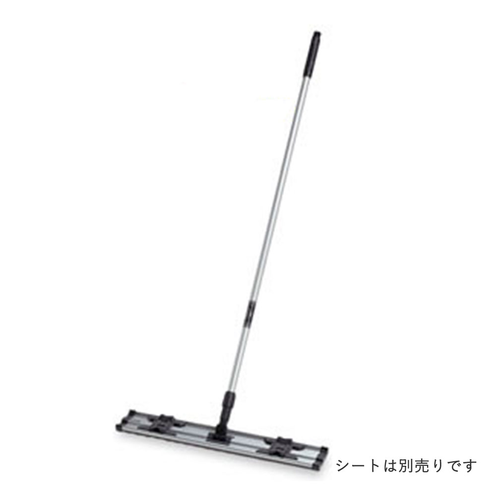Rakuten - 【 法人限定 】 シートモップ 60cm 業務用 | フローリング 床 掃除 モップ 掃除道具 ワイパー 本体 掃除グッズ フローリングワイパー フロアモップ そうじ 掃除用具 フロアワイパー 掃除用品 お掃除用品 床掃除 フローリングクリーナー 大掃除 年末 清掃 飲食店 レストラン
