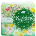 おりものシート ソフィ Kiyora F パンティライナー フレッシュ グリーンの香り 72個入