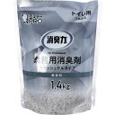 消臭剤 消臭力 強力 業務用 プロ用 クラッシュゲルタイプ トイレ用 大容量 詰め替え用 無香料 1.4kg(3)