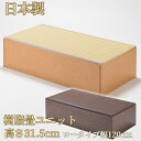小上がり 樹脂畳ユニット 畳ユニット ロータイプ 幅120cm 高床式 収納 ユニット 畳 ユニット畳 ベンチ ベッド BOX ボックス スツール 堀こたつ たたみ タタミ