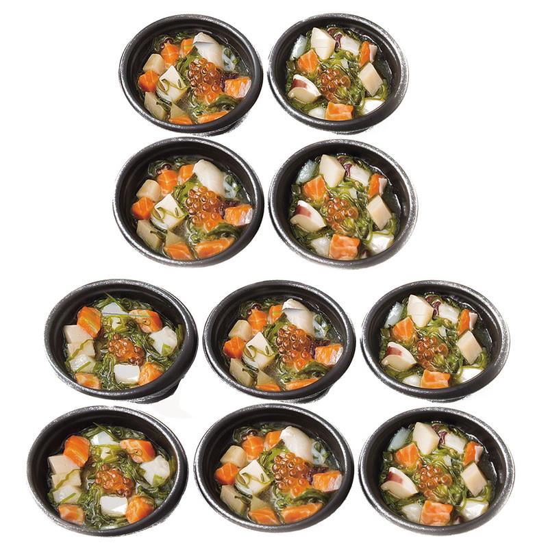 陸奥三陸 たっぷり海鮮丼10個セット プレーリードッグ ファーム 詰め合わせ ギフト プレゼント お中元 お歳暮 内祝い