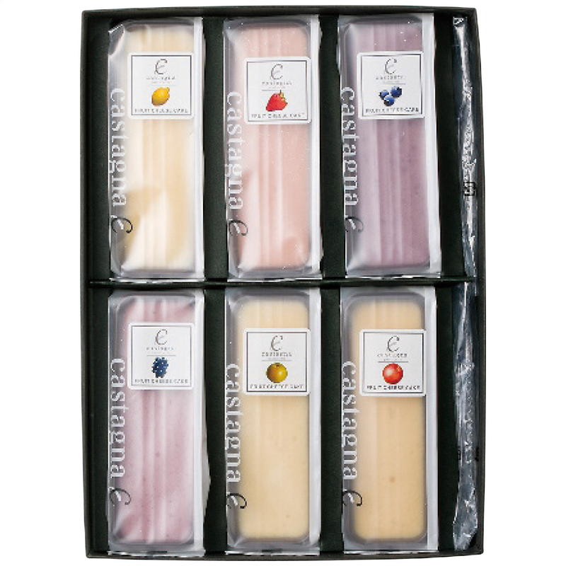 広島県産フルーツチーズケーキ6種セット カスターニャ 詰め合わせ セット ギフト プレゼント お中元 お歳暮 内祝い