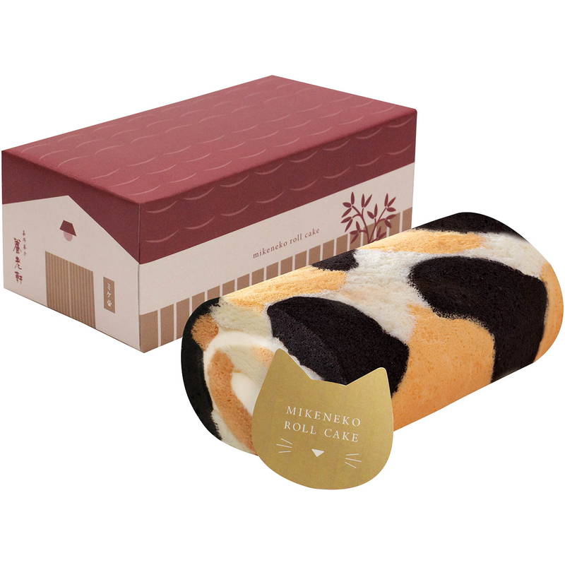 京都 養老軒 三毛猫ロールケーキ