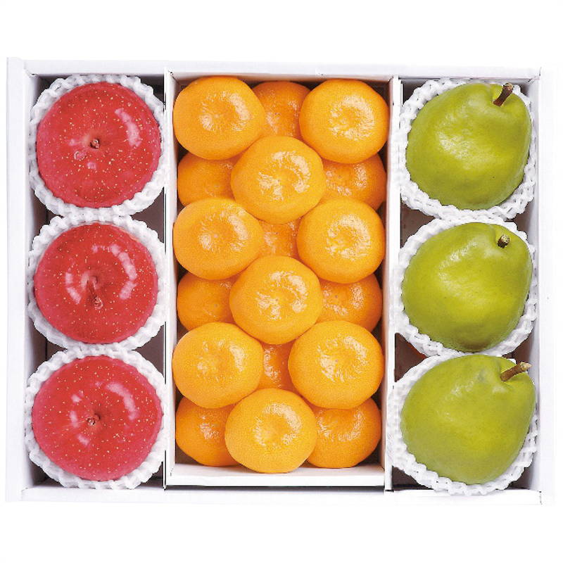 お歳暮 ギフト 2025 御歳暮 長野県産 サンふじ＆山形県産 ラフランス＆和歌山県産 みかん