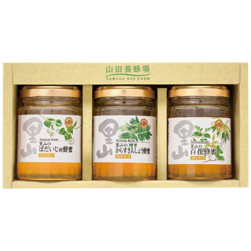 お歳暮 ギフト 2025 御歳暮 山田養蜂場 国産蜂蜜3本セット S3-BHK