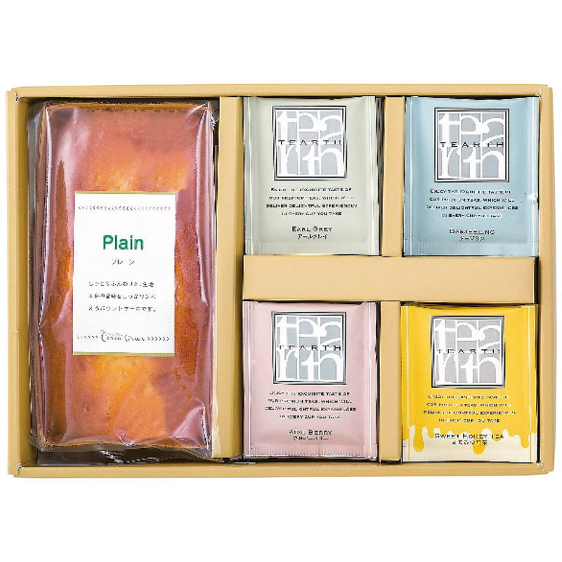 お歳暮 ギフト 2025 御歳暮 TEARTH パウンドケーキ＆紅茶ギフト ABM-20
