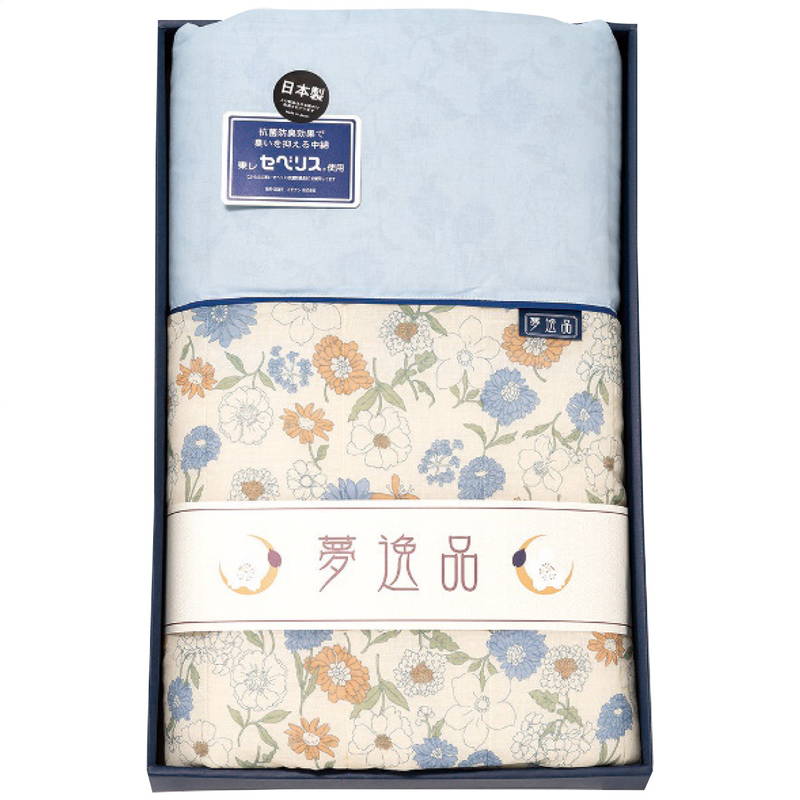 盖被, 其它 - イチブン 夢逸品 抗菌防臭わた(東レ・セベリス)入キルト肌掛布団
