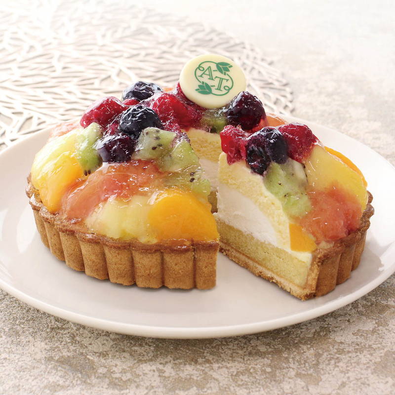 クリスマスケーキ 2025 アフタヌーンティー・ティールーム クリスマスカード付 フルーツタルト