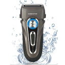 ロゼンスター　SRシリーズ 電動髭剃り 電気シェーバー メンズ 男性用 水洗い 充電交流両用式 3枚刃 海外対応