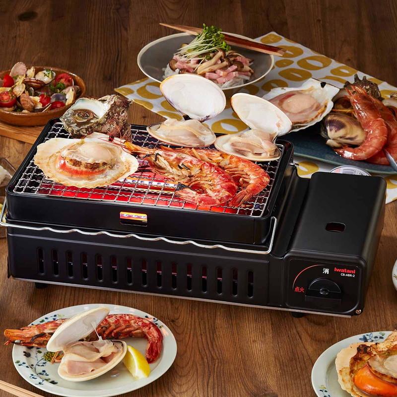 炉端焼き機 カセットコンロ イワタニ ガス炉ばた焼器 炙りやII ホームメイドシリーズ CB-ABR-2
