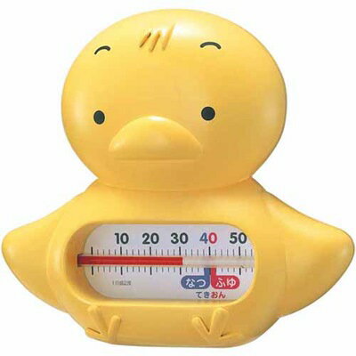 楽天kanaemina湯温計 エンペックス うきうきトリオ ヒヨコ（浮型湯温計） TG-5154 お風呂に浮かんだキャラクターたちが快適な湯加減をお知らせ。 温めの温度で健康入浴