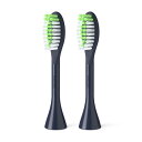 替えブラシ フィリップスワン 2本組 正規品 純正品 Philips One BH1022/04 替えブラシヘッド ミッドナイトブルー【メール便 送料無料】(2)