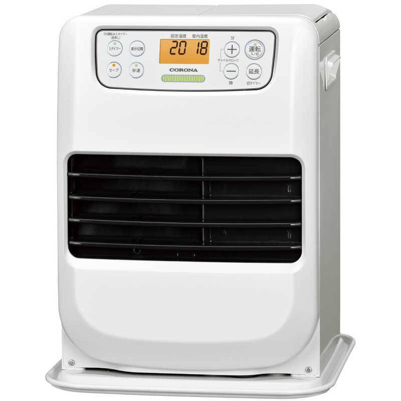 石油ファンヒーター 灯油 コロナ 木造7畳 最大9畳 小型 コンパクト miniシリーズ FH-M2525Y-W マットホワイト