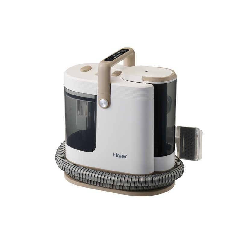 リンスクリーナー 布製品 水洗い掃除機 スチーム 温水モード付 ハイアール JC-RPS1A-W ホワイト ソファ..