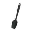 調理用スプーン シリコン お玉スプーン TOUCH シリコーン料理スプーンクリーナー 小 黒 ブラック