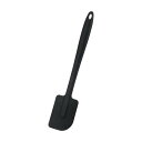 スパチュラ シリコン 調理用ヘラ TOUCH キッチン用 シリコーンクリームクリーナー 黒 ブラック