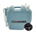 ウォータータンク 20L 給水タンク 水用ポリタンク 蛇口付き アウトドア Asnt franc ホイールタンク キャスター付き レトロブルー