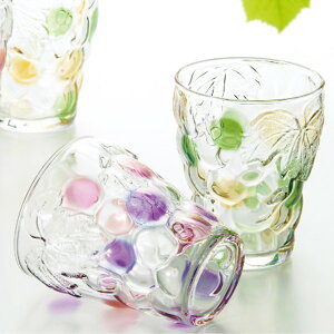 グラス コップ タンブラー ガラス アデリア 葡萄 ぶどうのグラス おしゃれ かわいい