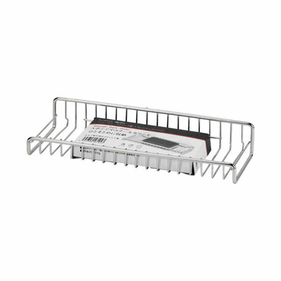 スポンジホルダー タワシ置き ワイド ステンレス製 アットアクア スポンジラック 吸盤取付タイプ